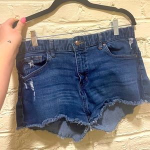 H&M women’s jean shorts size 12